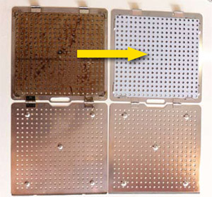 Step 3 in cleaning Golden Fry Tech Step 3 in cleaning Golden Fry Tech